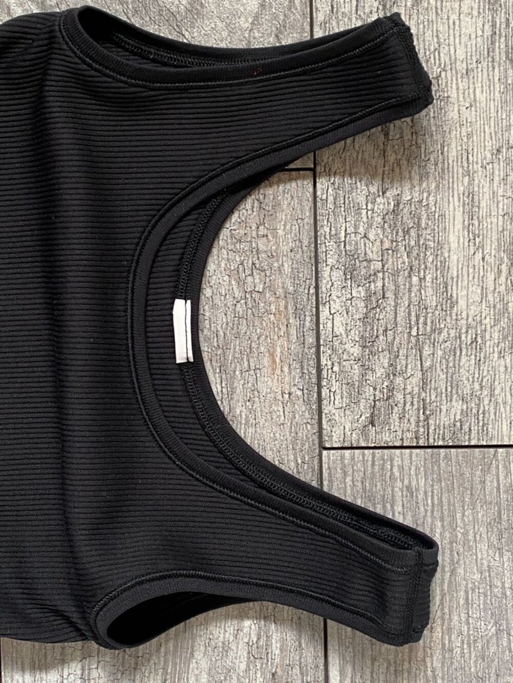Athleta Girl Rise Above Ribbed Crop Tank - Picture 4 of 5